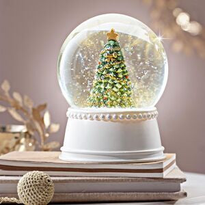 LED-Schneekugel "Tree"
