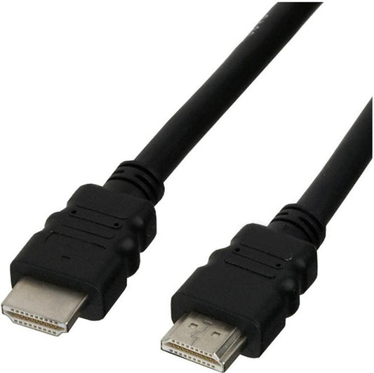 Blank HDMI High Speed Kabel mit Ethernet, ST/ST, schwarz - 1m
