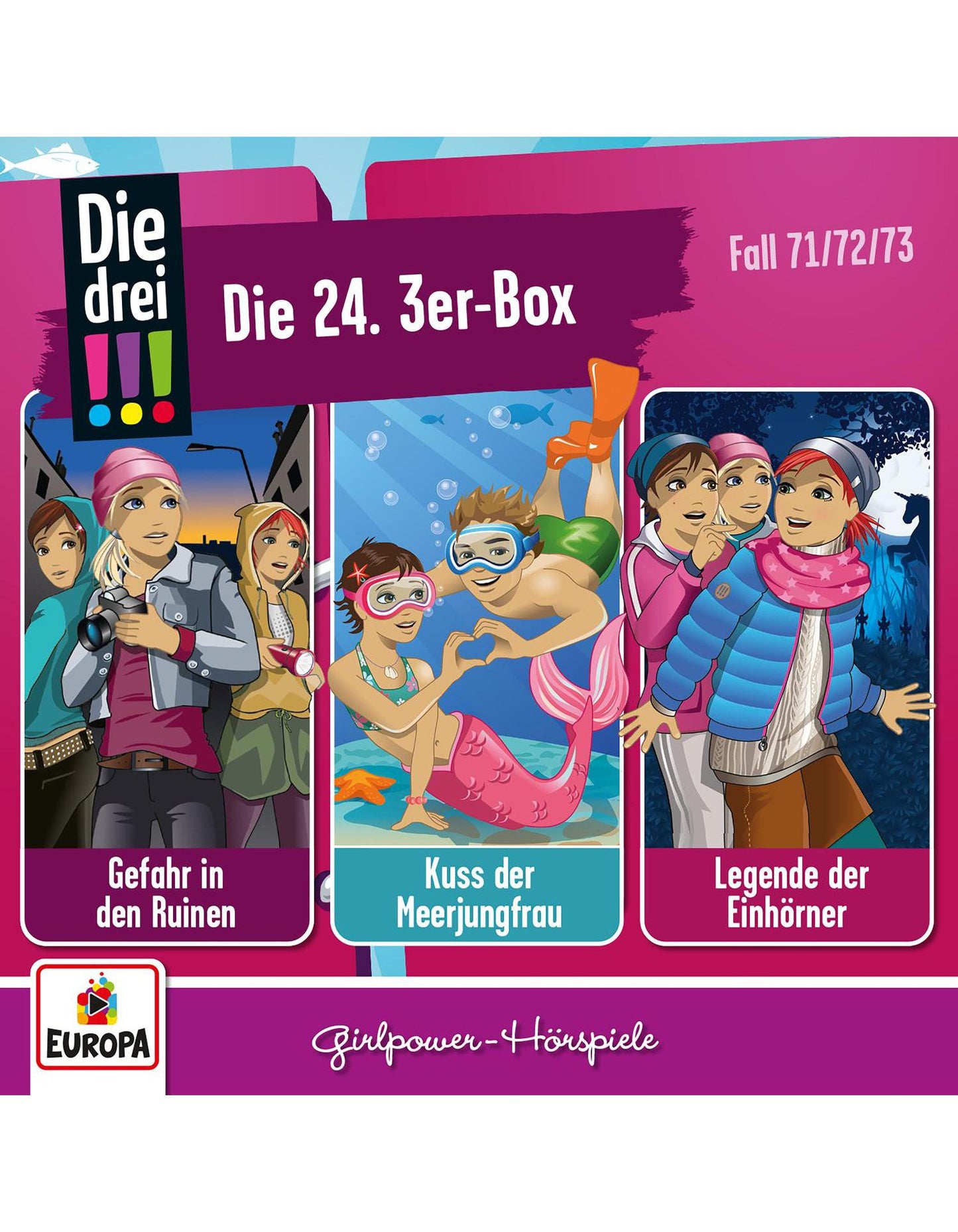 Die drei !!! - Die 24. 3er-Box (Folge 71-73) (3 CDs)