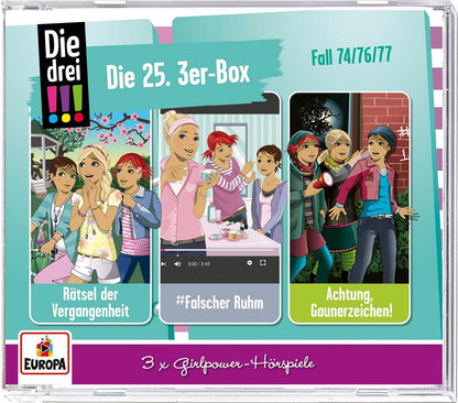 Die drei !!! - Die 25. 3er-Box (Folgen 74,76,77) (3 CDs)