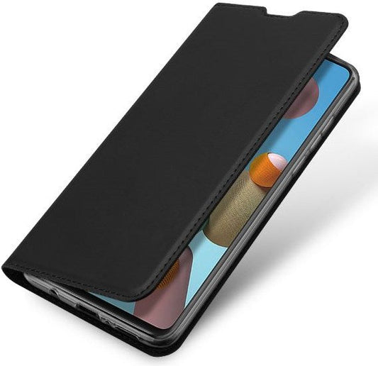 Dux Ducis Handy Bookcover Skin Pro für Samsung Galaxy A21s - schwarz