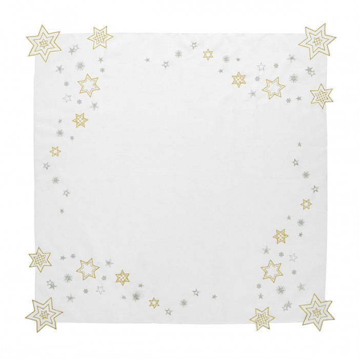 Mitteldecke Creamy Christmas 85 x 85cm