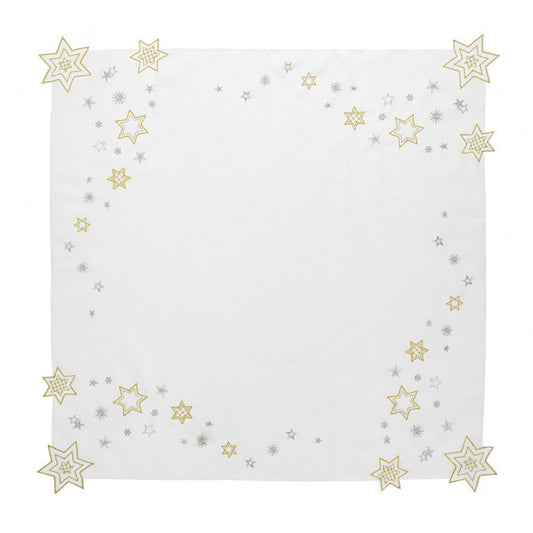Mitteldecke Creamy Christmas 85 x 85cm