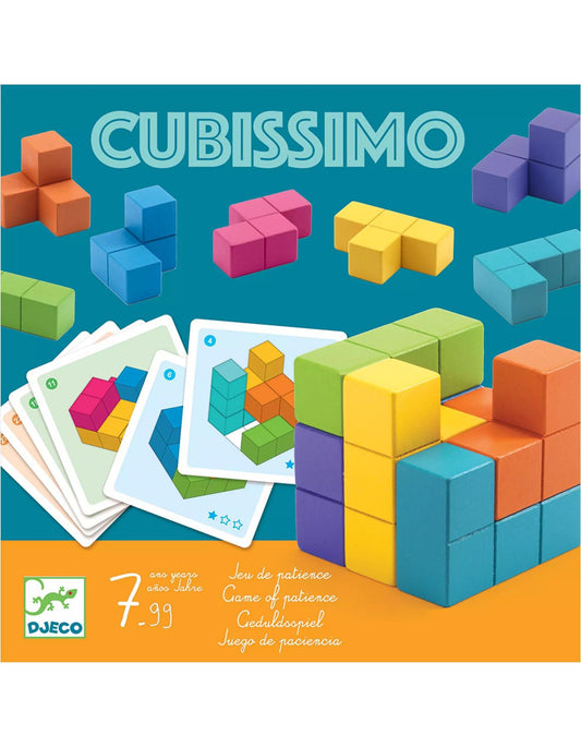 Djeco Cubissimo (Französisch, Italienisch, Deutsch, Englisch)