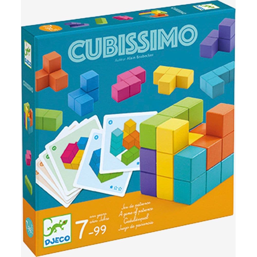 Djeco Cubissimo (Französisch, Italienisch, Deutsch, Englisch)