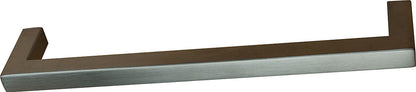 Möbelgriff 4 kant 96 mm  Edelstahl