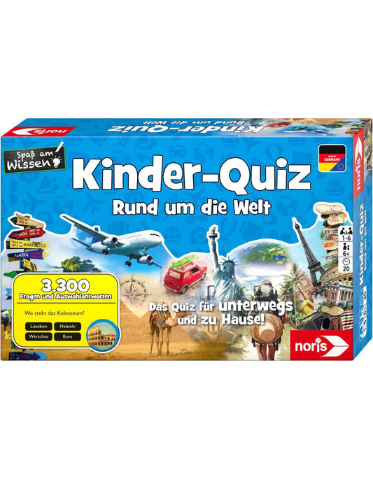 Kinder-Quiz Rund um die Welt (Kinderspiel)