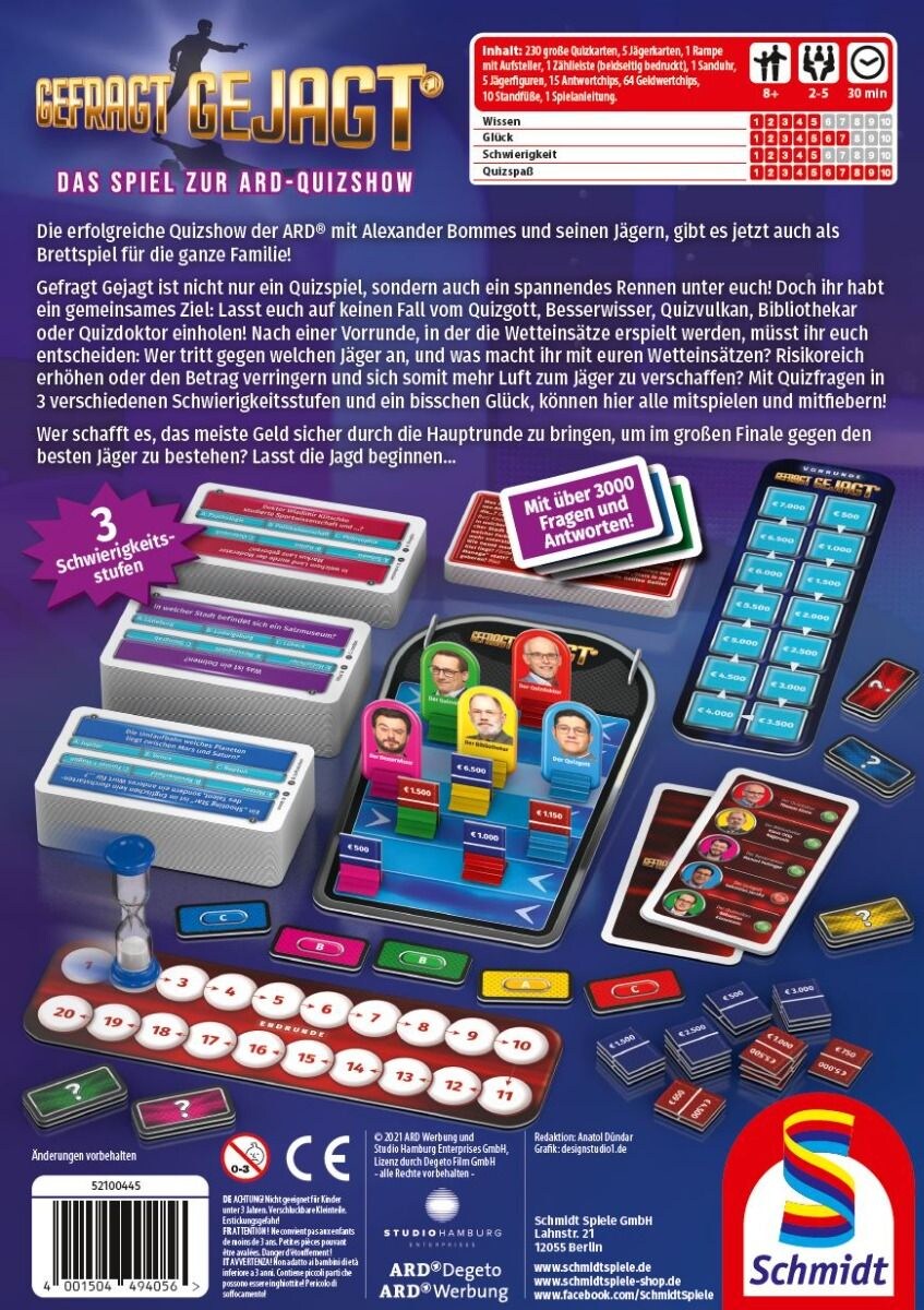 Schmidt Spiele Gefragt Gejagt