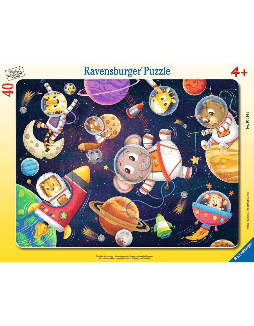 Ravensburger Tierische Astronauten     40p (40 Teile)