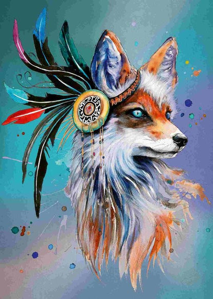 Ravensburger Puzzle 16725 - Boho Fuchs - 1000 Teile Puzzle für Erwachsene und Kinder ab 14 Jahren