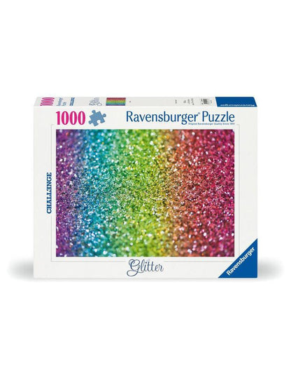 Ravensburger Challenge Puzzle 16745 - Glitzer - 1000 Teile Puzzle für Erwachsene und Kinder ab 14 Jahren