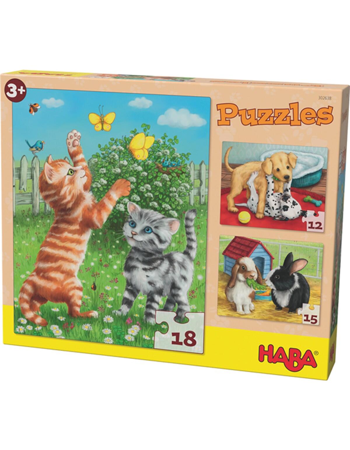 Haustiere (Kinderpuzzle)