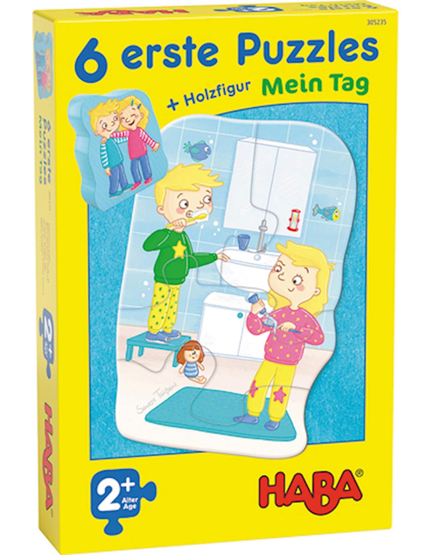 Haba 6 erste Puzzles - Mein Tag (18 Teile)