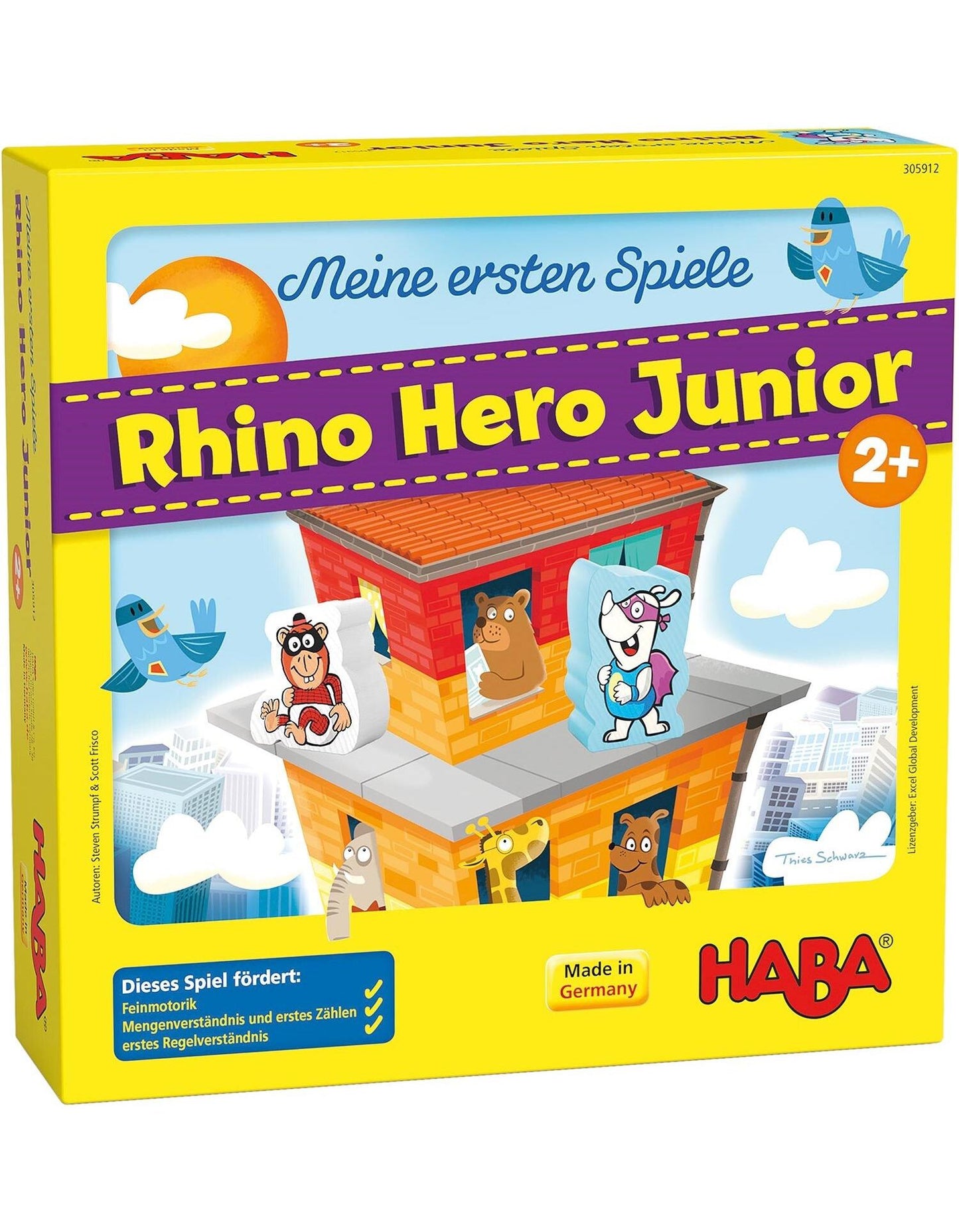 Meine ersten Spiele - Rhino Hero Junior