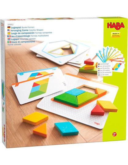 Legespiel BUNTE FORMEN in bunt