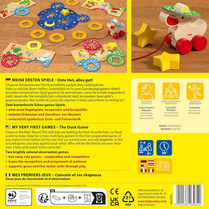 Haba Meine ersten Spiele - Ente Hut  alles gut