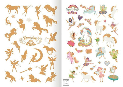 Ars Edition Metallic- und Leuchtsticker sortiert