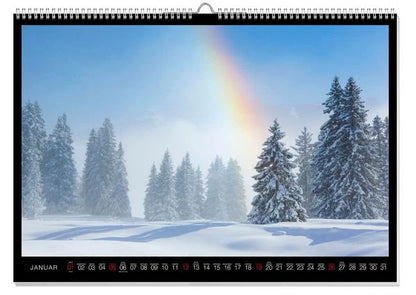 Regenbogen Premiumkalender 2025