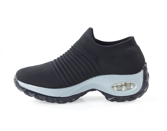 Freizeitschuh "Stretch", schwarz (Grösse: 41)