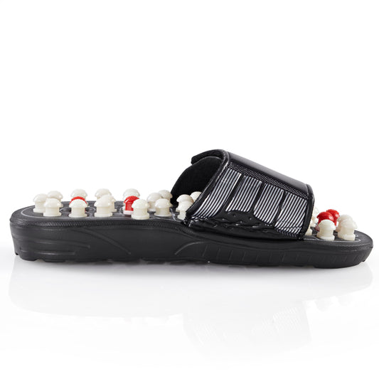 Massage-Pantolette, schwarz (Grösse: 38/39)