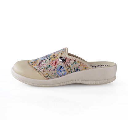 Stretch Clog "Rosalie", beige (Grösse: 41)