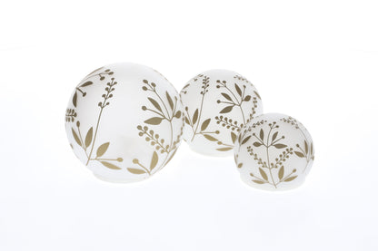 LED-Stimmungsleuchten "Golden Leaf" 3er-Set