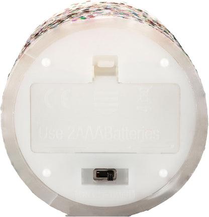 Geschenkset LED-Kerze "Konfetti"