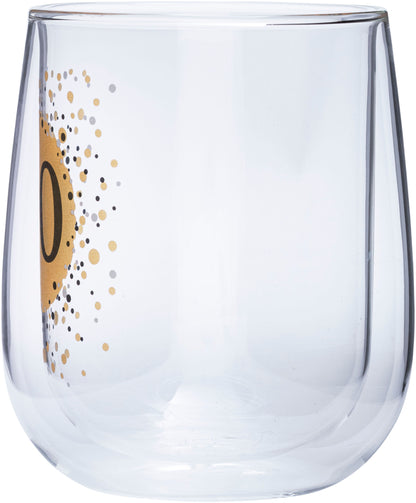 Doppelwandiges Glas (Typ: 60. Geburtstag)