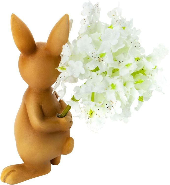 Geschenkset Hase "Knuffi" mit Blumen