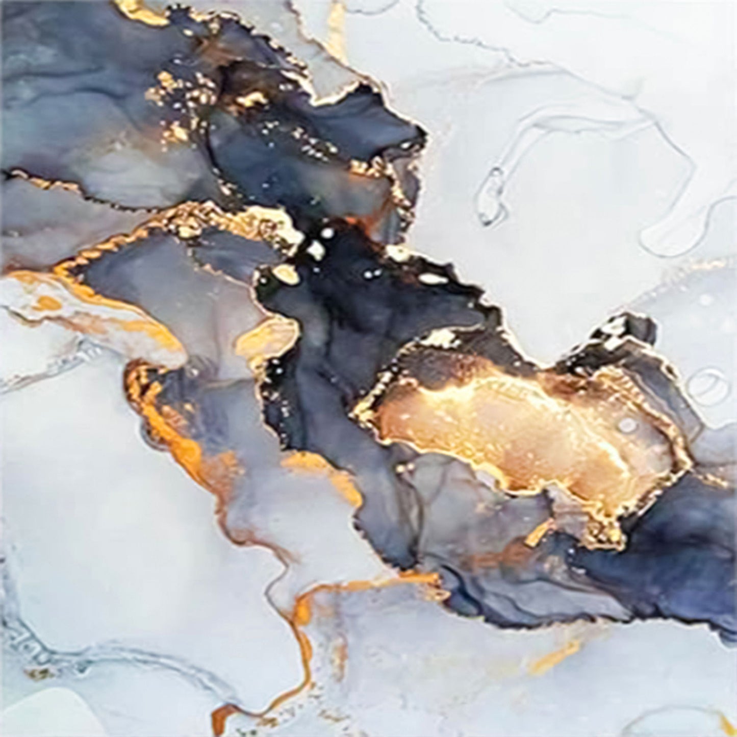 Diamond Painting "Marmor" 30 x 30 cm,  4er-Set