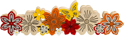 LED-Deko "Fiore" aus Holz