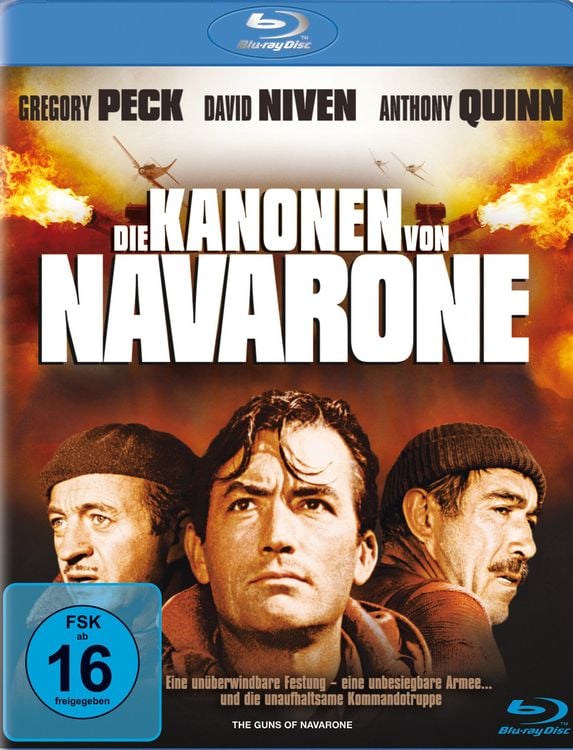 Sony Pictures Die Kanonen von Navarone (Blu-ray, 1961, Spanisch, Englisch, Italienisch, Deutsch)