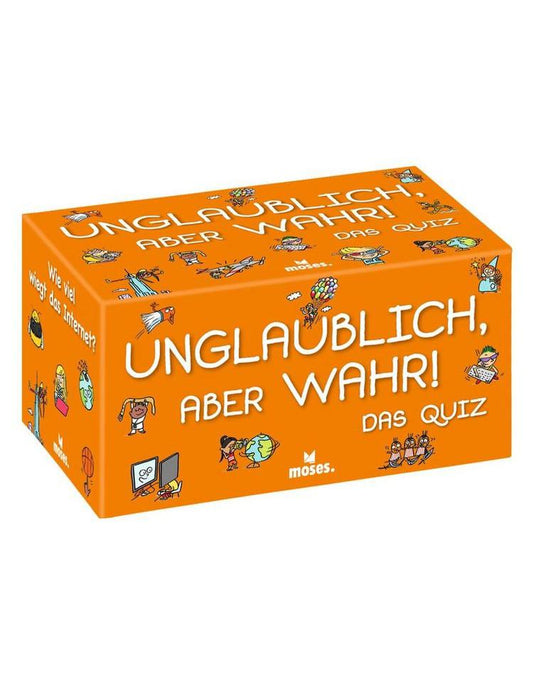 Quiz-Spiel UNGLAUBLICH, ABER WAHR! in bu