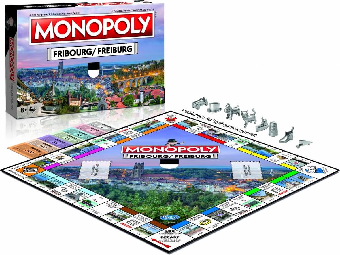 Monopoly Fribourg / Freiburg  (Lieferzeit aktuell 2 Tage)