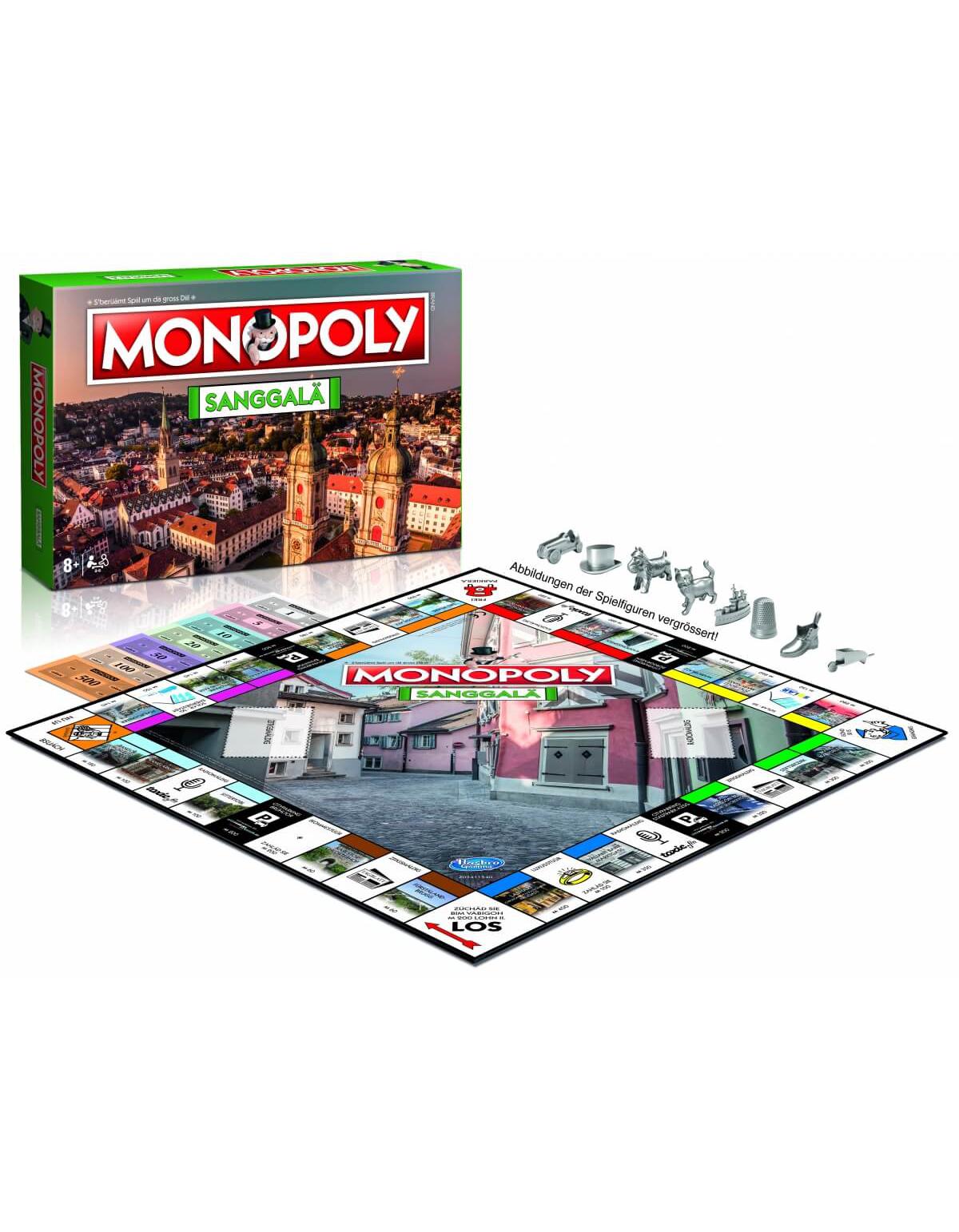 Hasbro Monopoly St. Gallen