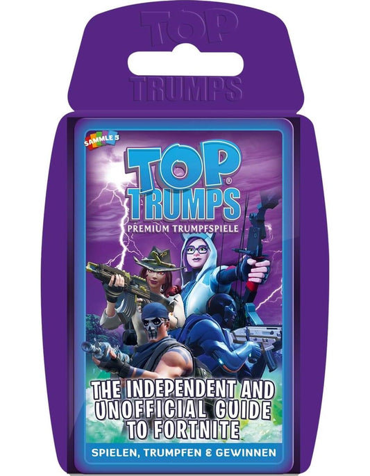 Winning Moves WIN63735 - Top Trumps - Independent & Unofficial Guide to Fortnite, Kartenspiel (DE-Ausgabe)