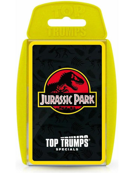 Winning Moves Top Trumps Jurassic Park, Kartenspiel ab 2 Spieler, ab 8 Jahren