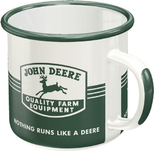 Nostalgic-Art Merchandising Nostalgic Art Universaltasse John Deere 360 ml, 1 Stück, Grün/Weiss (360 ml, 1 x)