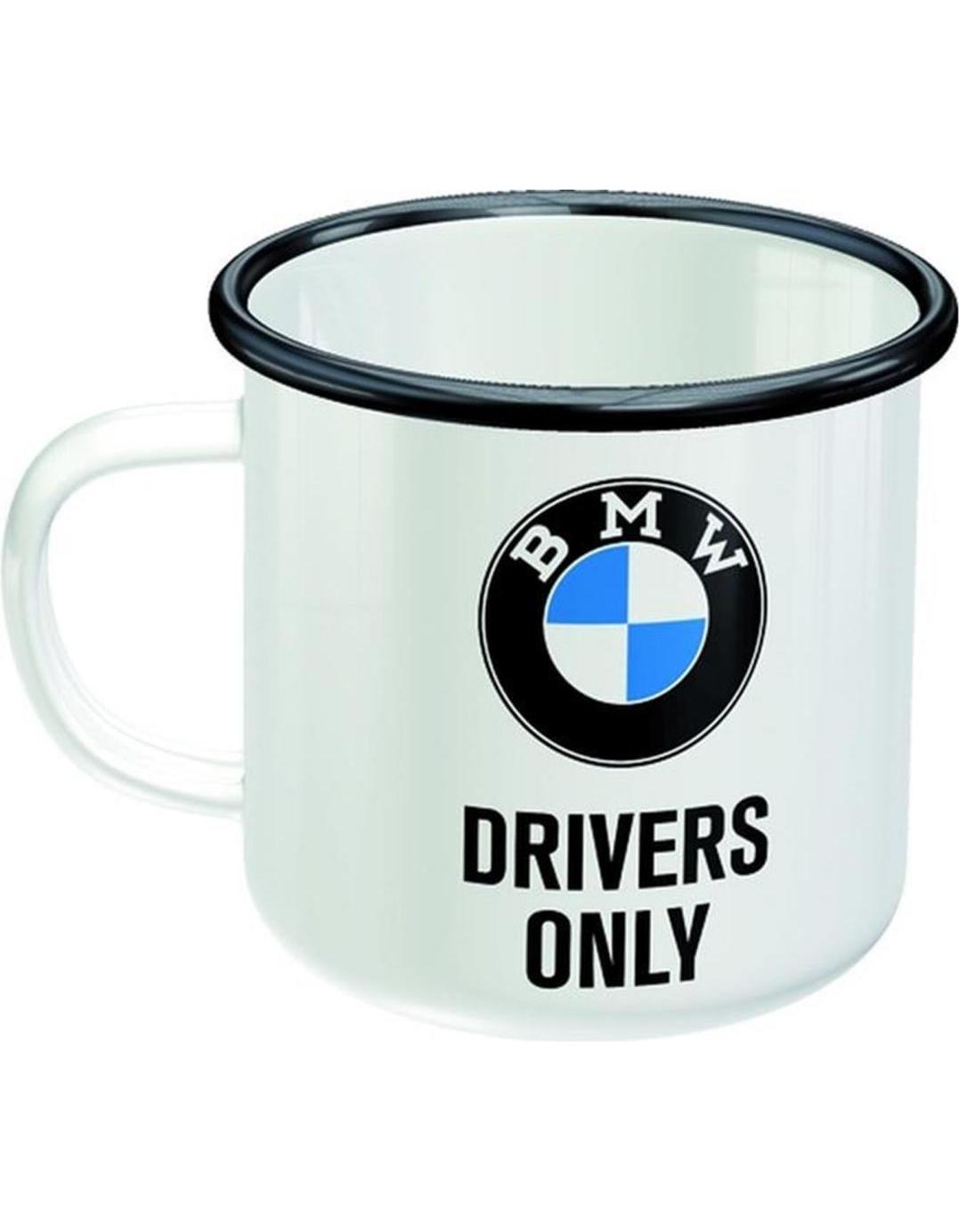 Nostalgic-Art Merchandising Universaltasse BMW Drivers 360 ml, 1 Stück, Weiss (360 ml, 1 x)