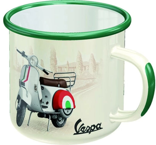 Nostalgic-Art Merchandising Universaltasse Vespa 360 ml, 1 Stück, Gelb/Grün (360 ml, 1 x)