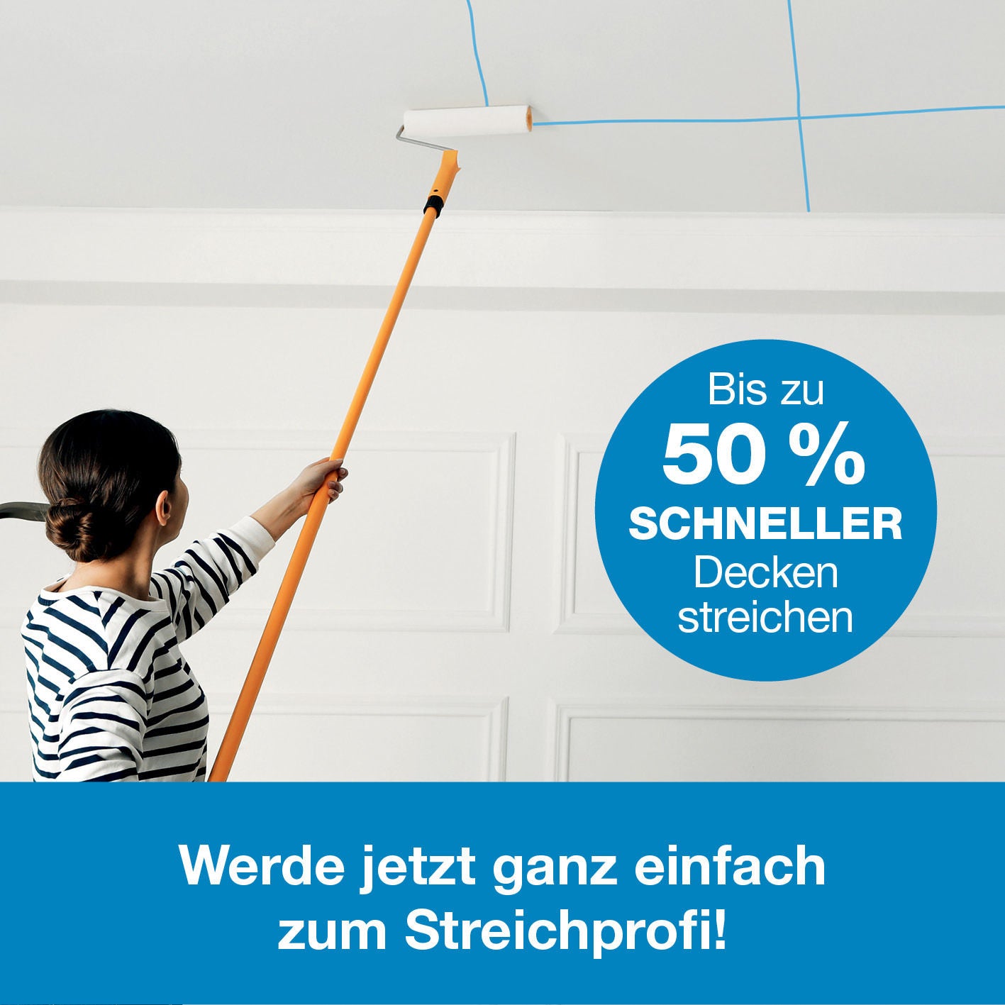 Deckenblitz Markierstift 145mm grau