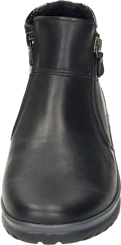 Comfortabel Damen-Stiefelette "Franziska", schwarz (Grösse: 38)