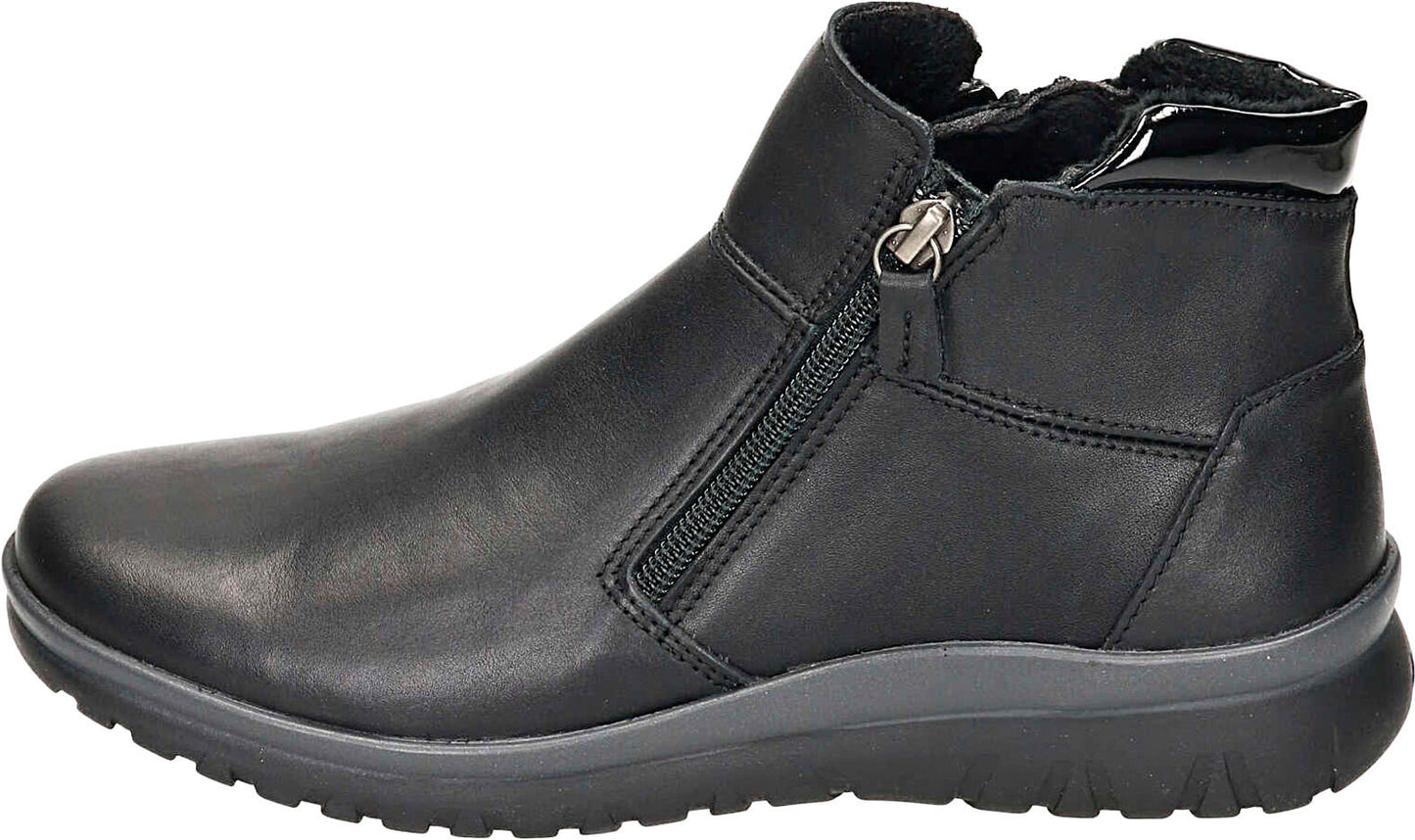 Comfortabel Damen-Stiefelette "Franziska", schwarz (Grösse: 38)