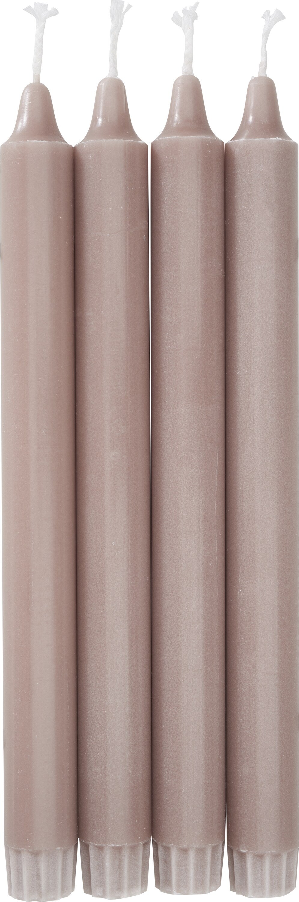 Pure Stabkerzen 4er-Set (Farbe: sand)