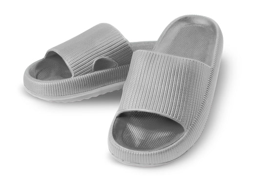 Relax Vital Wolken Slipper grau (Grösse: 37)