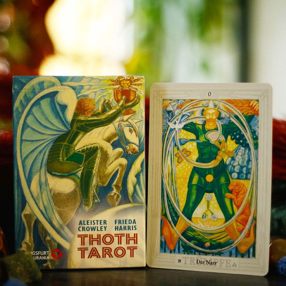 Königsfurt-Urania Aleister Crowley Thoth Tarot Deluxe (Thoth Tarotdeck) (Aleister Crowley, Deutsch)