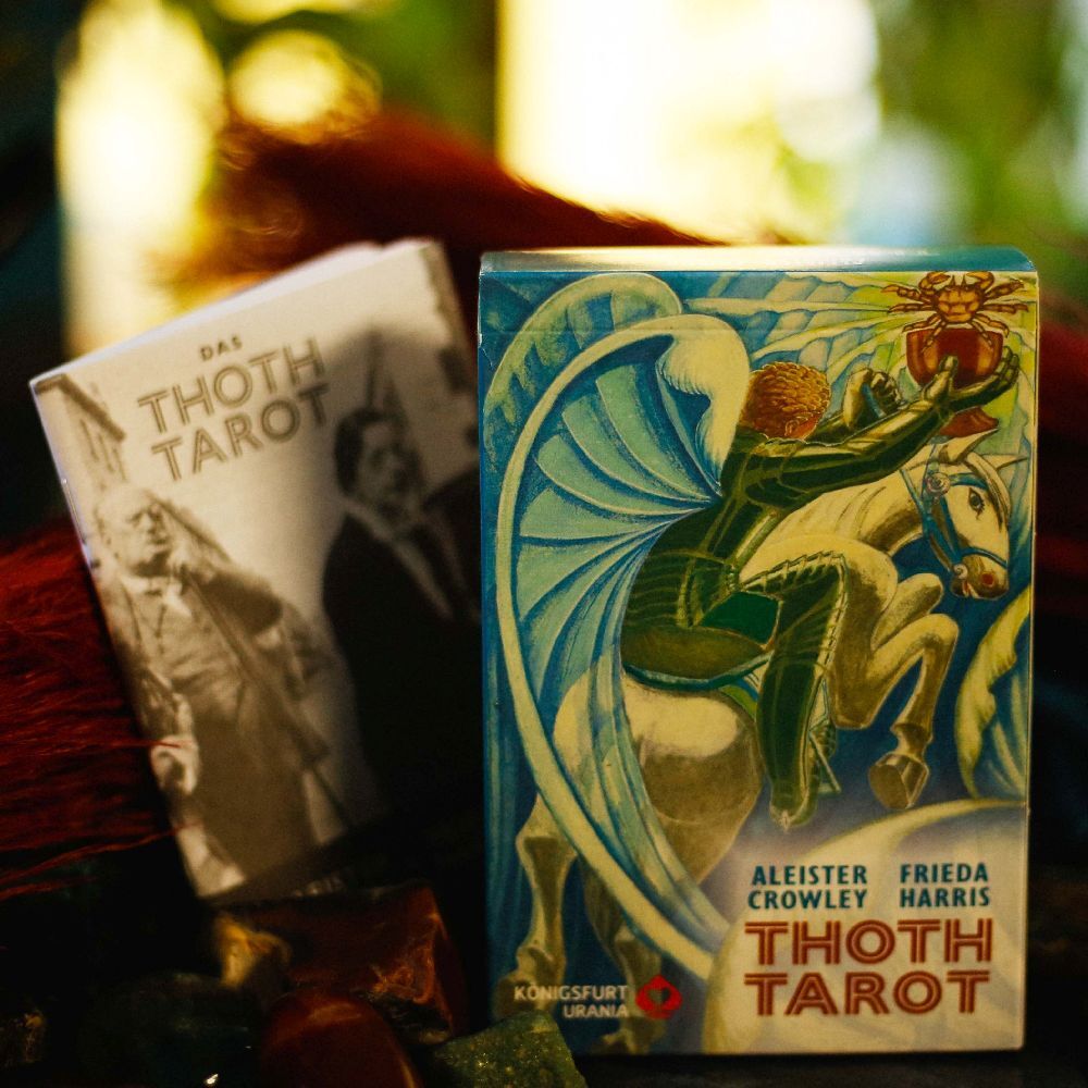 Königsfurt-Urania Aleister Crowley Thoth Tarot Deluxe (Thoth Tarotdeck) (Aleister Crowley, Deutsch)