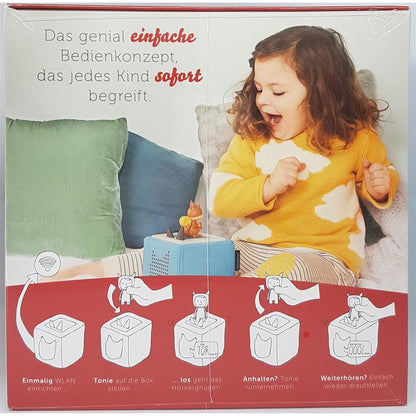 Toniebox Starterset Blau (Kreativ-Tonie)