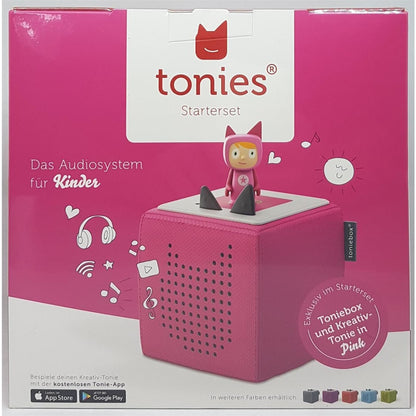 Toniebox Starterset Pink (Kreativ-Tonie)