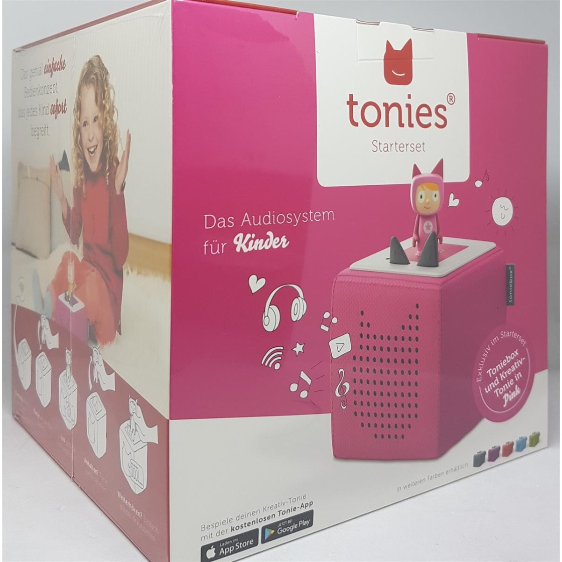 Toniebox Starterset Pink (Kreativ-Tonie)